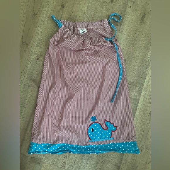 Red and Blue Sundress for Casual Days. Perfect for the Beach! - Picture 1 of 2